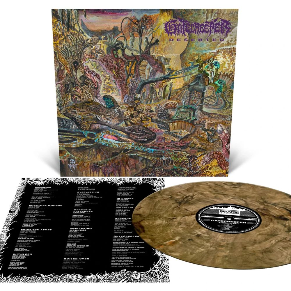 Gatecreeper - Deserted (Custom Marble Edition) - Vinyl - New