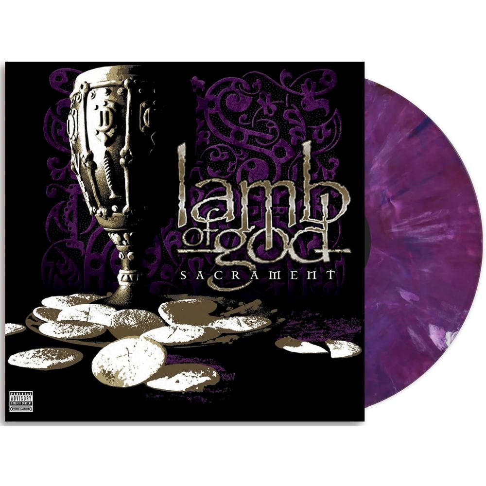 Lamb Of God - Sacrament (20th Ann. Sacrament Blackened Purple Vinyl) - Vinyl - New