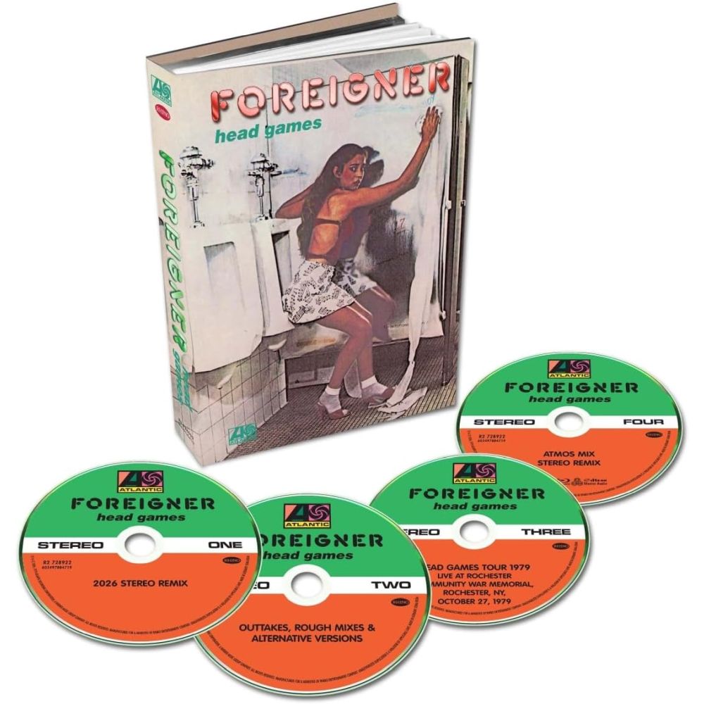 Foreigner - Head Games (3CD/BR Deluxe Mediabook Edition) - CD - New