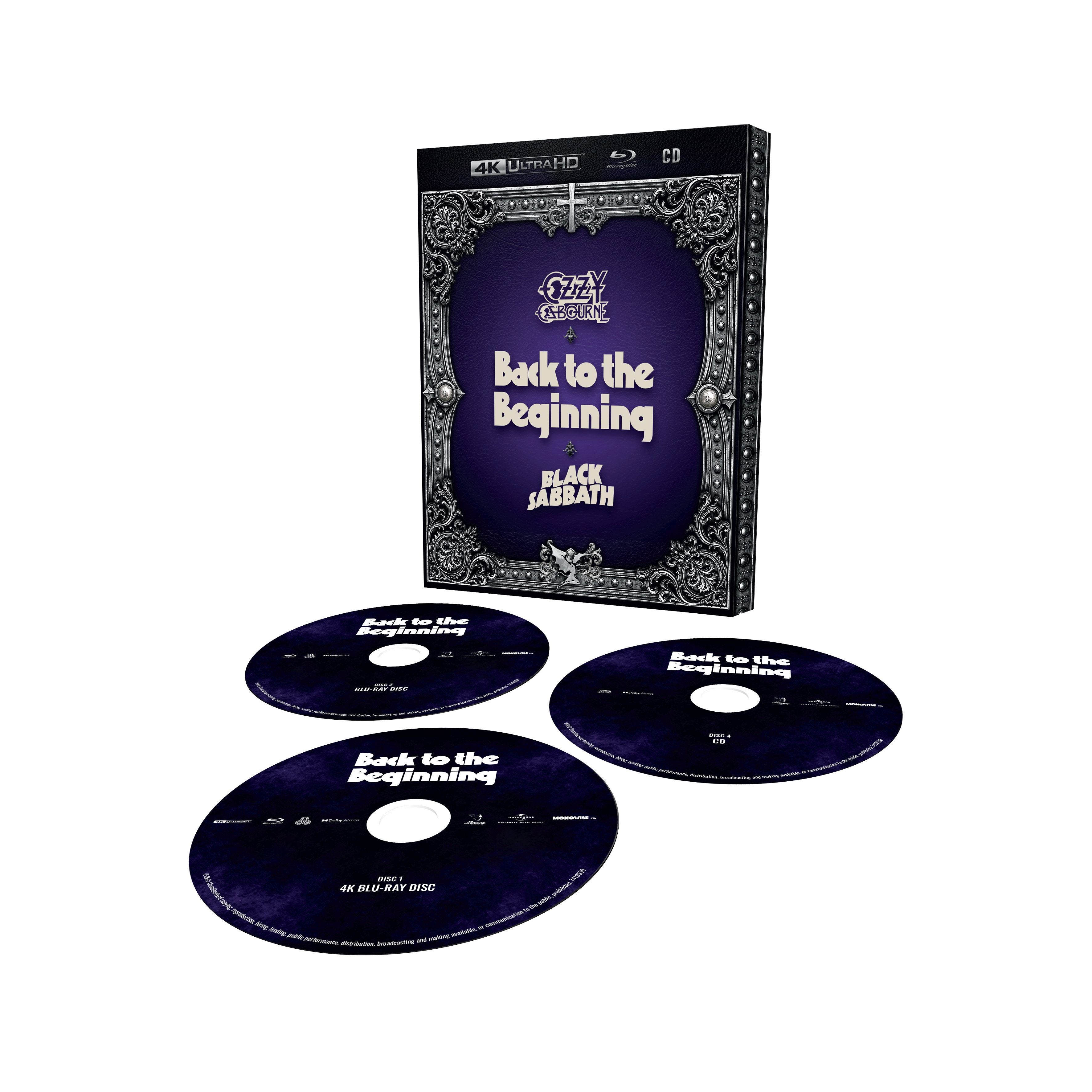 Black Sabbath - Back To The Beginning (CD/2xBlu-Ray) - CD - New - PRE-ORDER