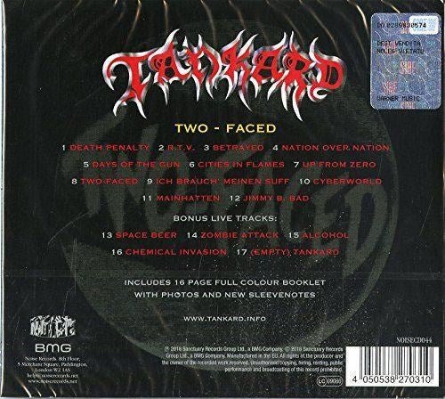 Tankard - Two-Faced (Deluxe Ed. incl. 16 Pge Booklet) - CD - New