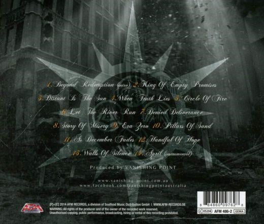 Vanishing Point - Distant Is The Sun (Euro.) - CD - New