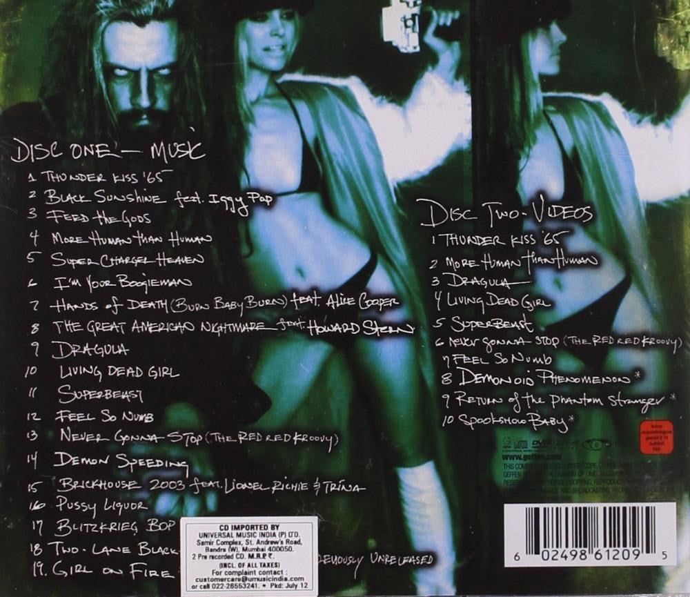 Zombie, Rob - Past, Present & Future (U.S. CD/DVD) (R0) - CD - New