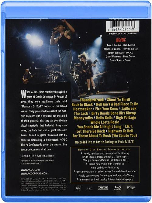 ACDC - Live At Donington (RA/B/C) - Blu-Ray - Music