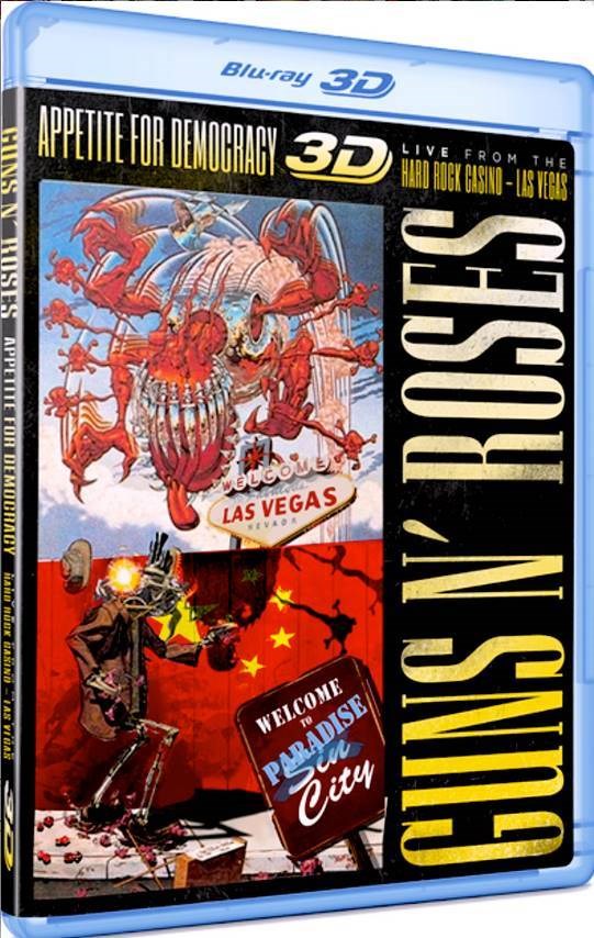 Guns N Roses - Appetite For Democracy: Live At The Hard Rock Casino, Las Vegas (R0) - Blu-Ray - Music