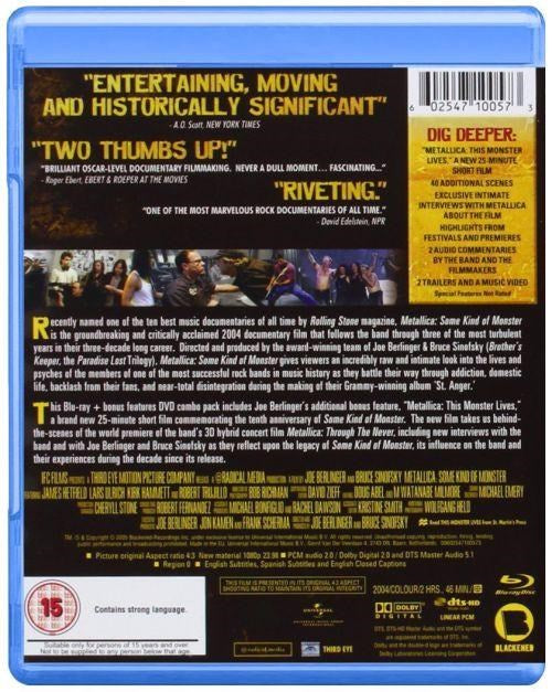 Metallica - Some Kind Of Monster (10th Ann. Ed. 2xBlu-Ray) (R0) - Blu-Ray - Music