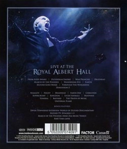Townsend, Devin - Ziltoid Live At The Royal Albert Hall (R0) - Blu-Ray - Music