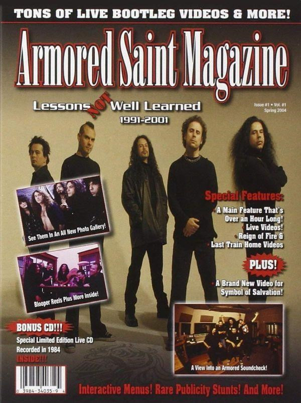 Armored Saint - Lessons Not Well Learned 1991-2001 (R0) - DVD - Music