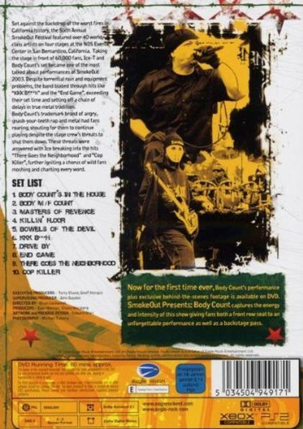 Body Count - Smoke Out (R0) - DVD - Music
