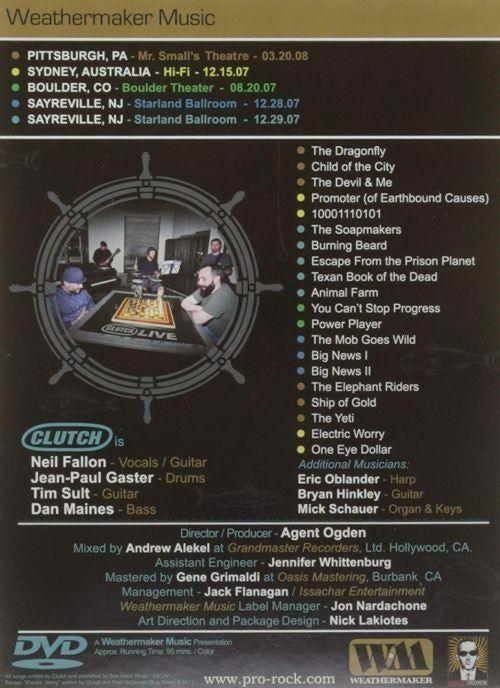 Clutch - Full Fathom Five Video Field Recordings 2007-2008 (R0) - DVD - Music