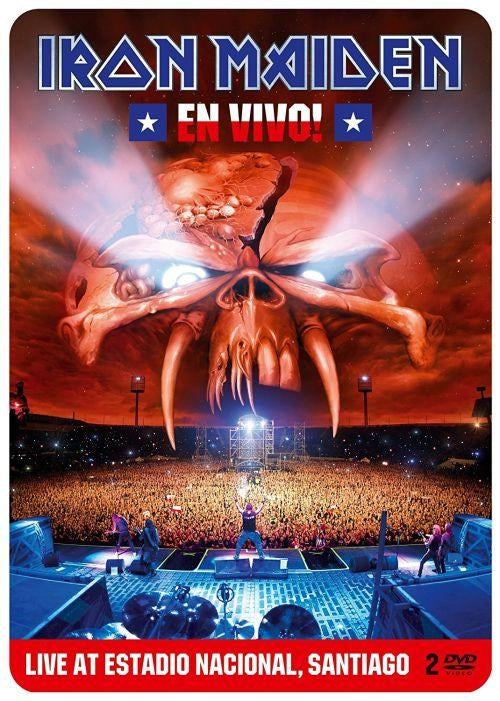 Iron Maiden - En Vivo! (Ltd. Ed. Steelbook) (2DVD) (R0) - DVD - Music