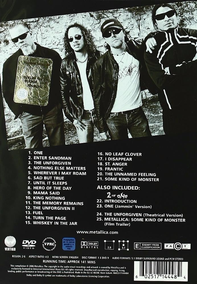 Metallica - Videos, The: 1989-2004 (R2-6) - DVD - Music