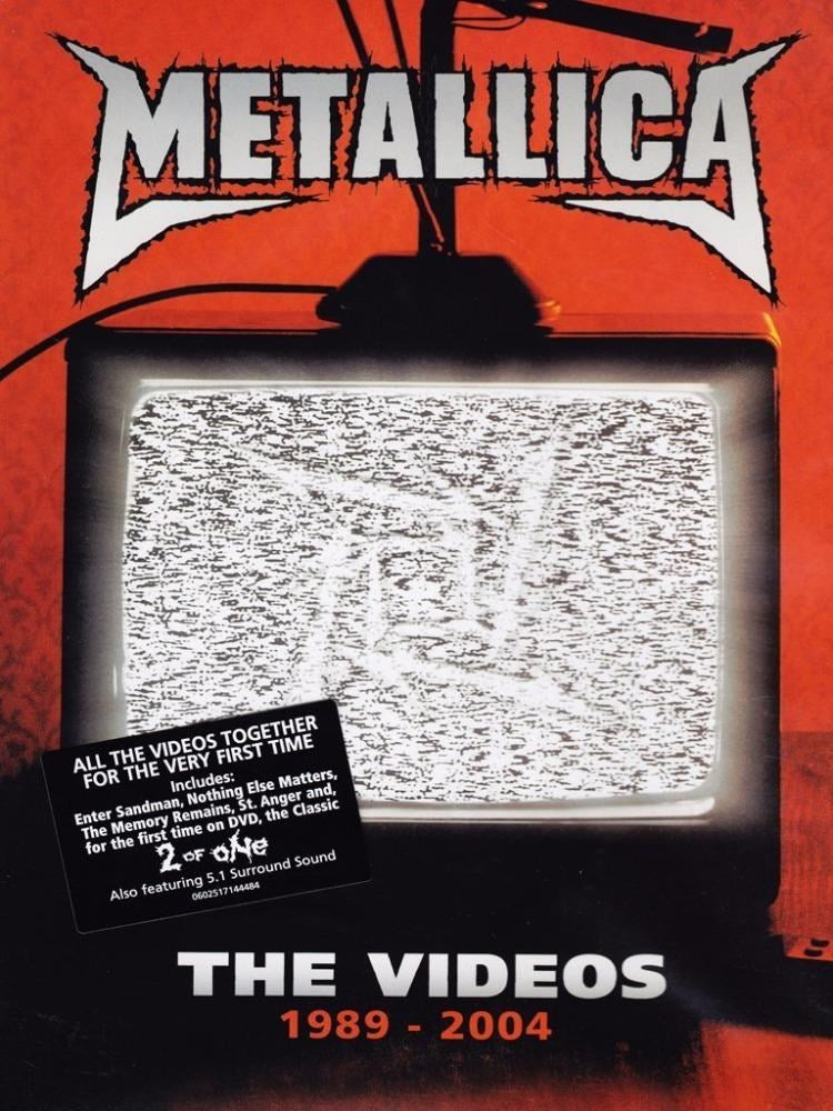 Metallica - Videos, The: 1989-2004 (R2-6) - DVD - Music