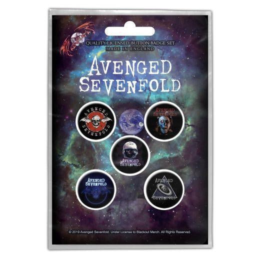 Avenged Sevenfold - 5 x 2.5cm Button Set - Stage