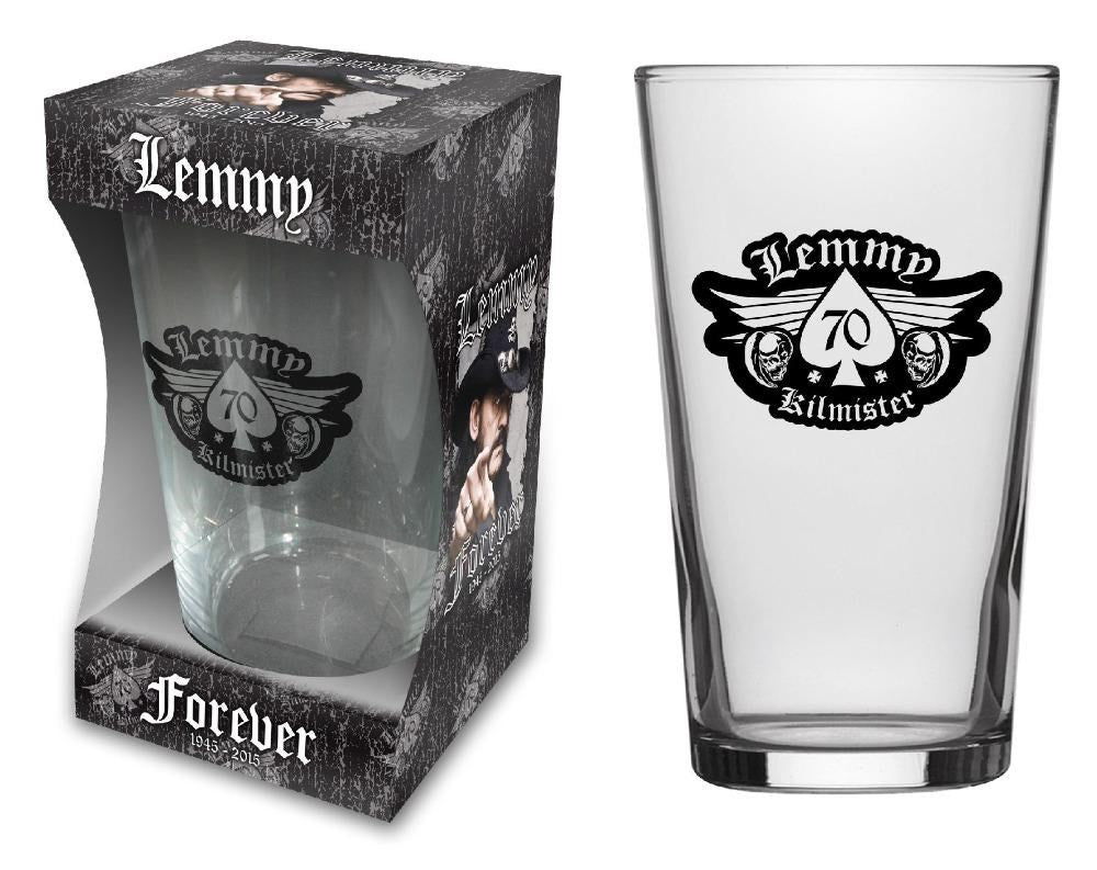 Lemmy Motorhead - Beer Glass - Pint - Forever