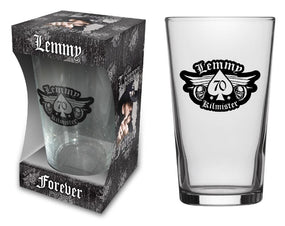 Lemmy Motorhead - Beer Glass - Pint - Forever