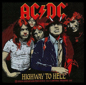 ACDC - Highway To Hell (90mm x 90mm) Sew-On Patch