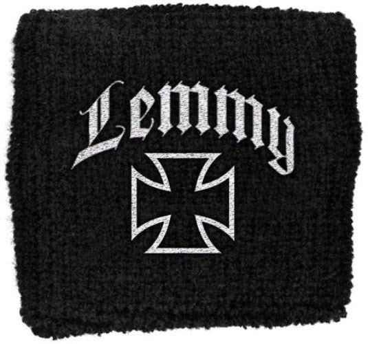 Motorhead - Sweat Towelling Embroided Wristband (Lemmy Iron Cross)
