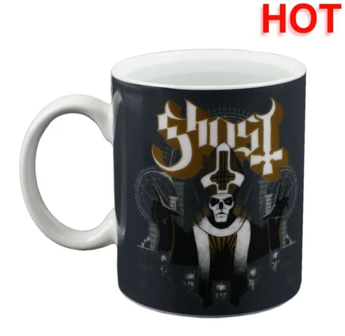Ghost - Heat Change Mug (Papa and Ghouls)
