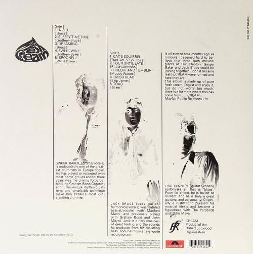 Cream - Fresh Cream - Vinyl - New