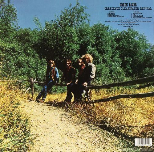 Creedence Clearwater Revival - Green River (2023 Aust. Exclusive Clear vinyl reissue) - Vinyl - New