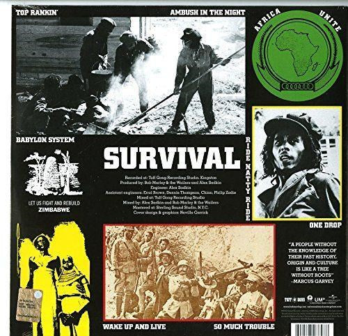 Marley, Bob And The Wailers - Survival (180g 2016 reissue with download voucher) - Vinyl - New