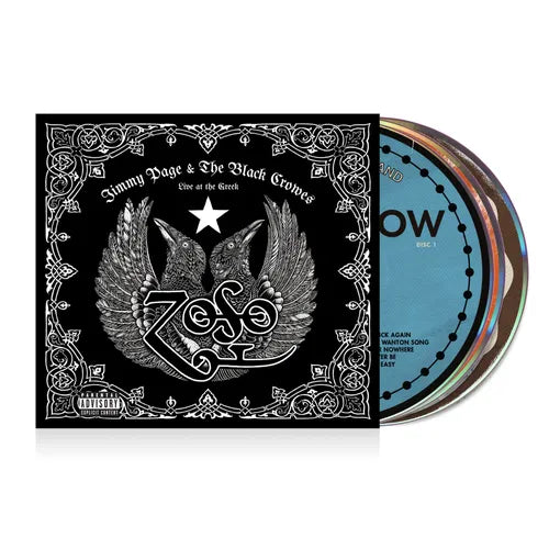 Page, Jimmy & The Black Crowes - Live At The Greek (2025 25th Anniversary 3CD remixed & remastered reissue) - CD - New