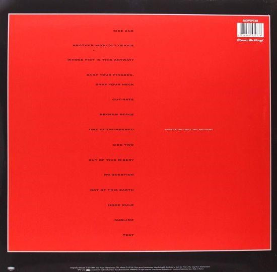 Prong - Cleansing (Ltd. Ed. 2025 180g Smoke vinyl reissue- numbered ed. of 1500) - Vinyl - New