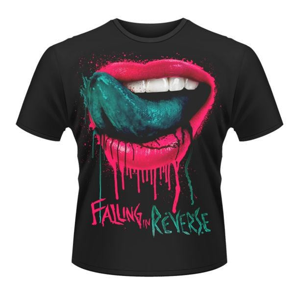 Falling In Reverse - Lips Black Shirt - 100% Official Merchandise - COMING SOON