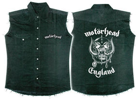Motorhead - Sleeveless Black Work Shirt (England)