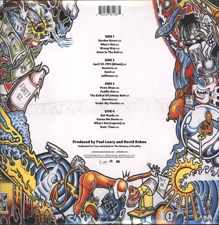 Sublime - Sublime (2016 2LP gatefold reissue) - Vinyl - New