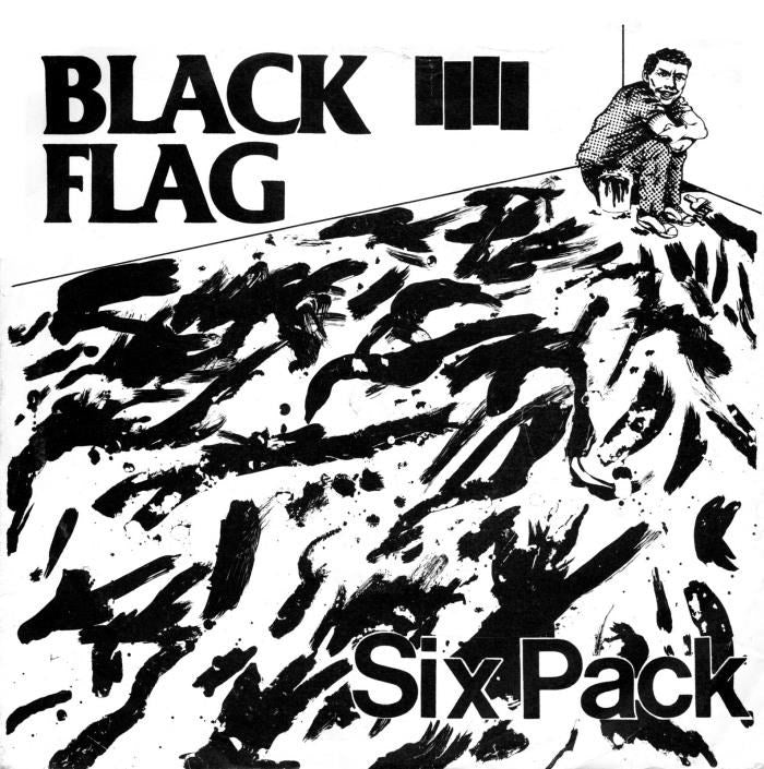 Black Flag - Six Pack (12 inch) - Vinyl - New