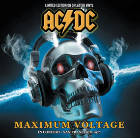 ACDC - Maximum Voltage: In Concert - San Francisco 1977 (Ltd. Ed. Splatter vinyl - numbered ed. of 500) - Vinyl - New