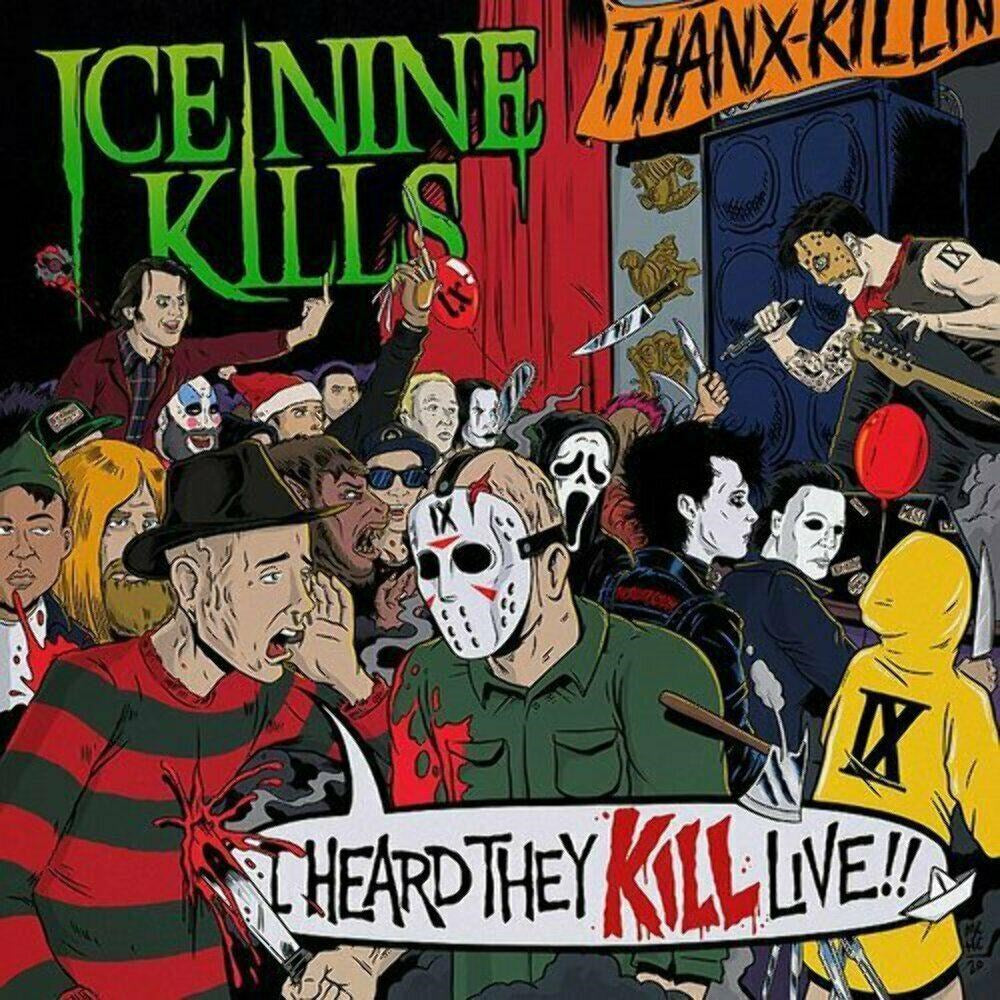 Ice Nine Kills - I Heard They Kill Live!! (2LP Green Splatter Vinyl gatefold) - Vinyl - New