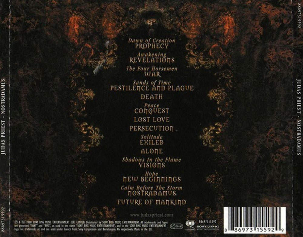 Judas Priest - Nostradamus (2CD) (Euro) - CD - New