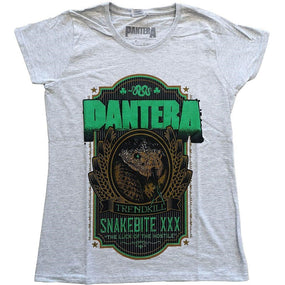 Pantera - Snakebite XXX Womens Fitted Heather Shirt
