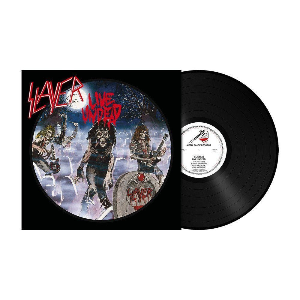 Slayer - Live Undead (2021 180g Black vinyl reissue with lyric/photo insert & large poster) - Vinyl - New