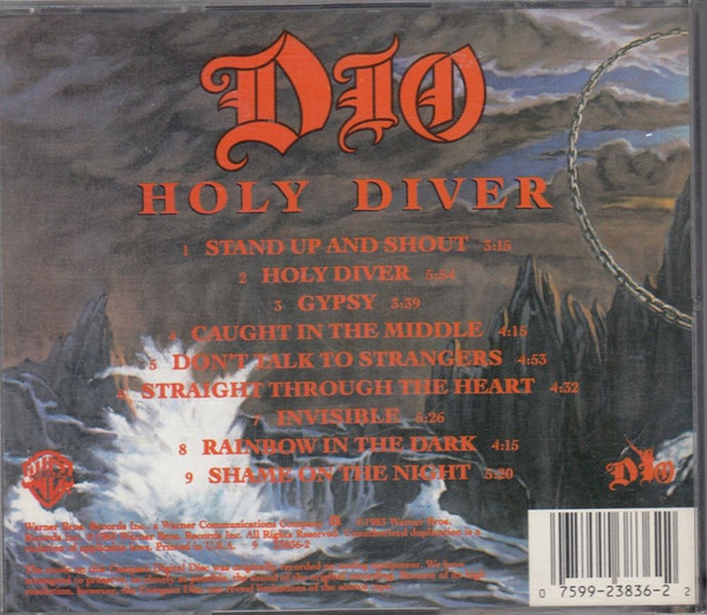 Dio - Holy Diver - CD - New