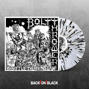 Bolt Thrower - In Battle There Is No Law (Ltd. Ed. Clear with Grey & Black Splatter vinyl gatefold reissue) - Vinyl - New
