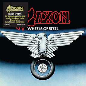 Saxon - Wheels Of Steel (2022 digipak reissue w. 8 bonus tracks) - CD - New