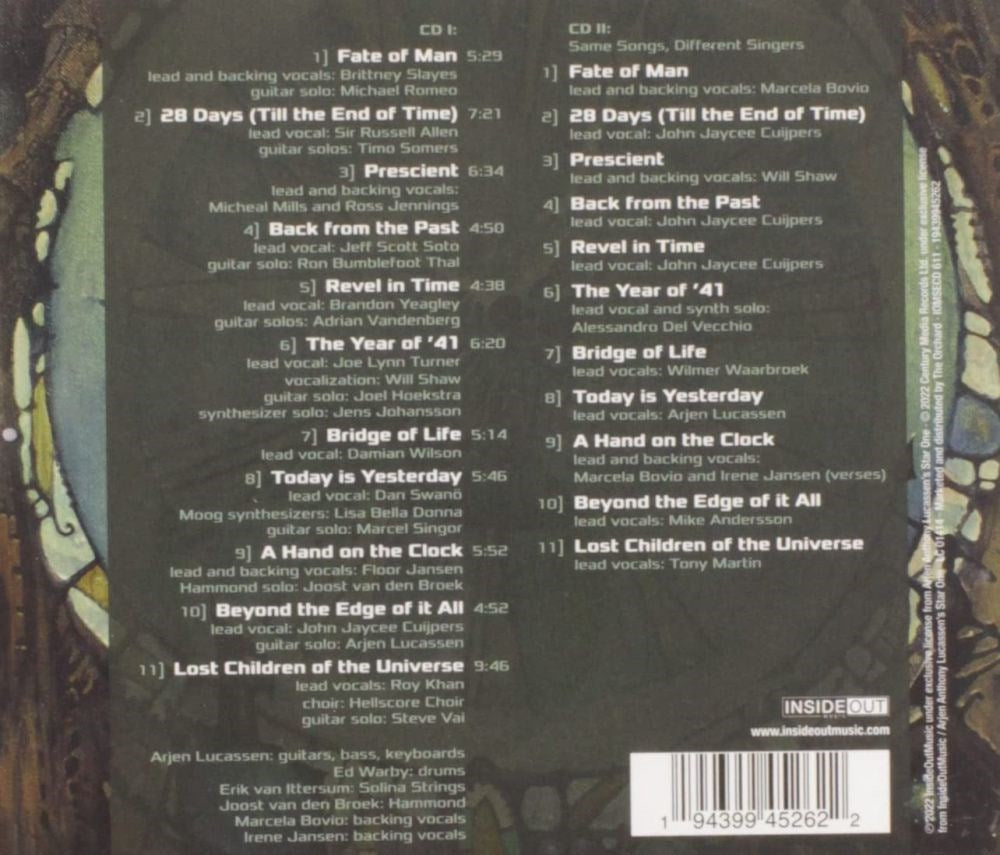 Star One - Revel In Time (jewel case) - CD - New