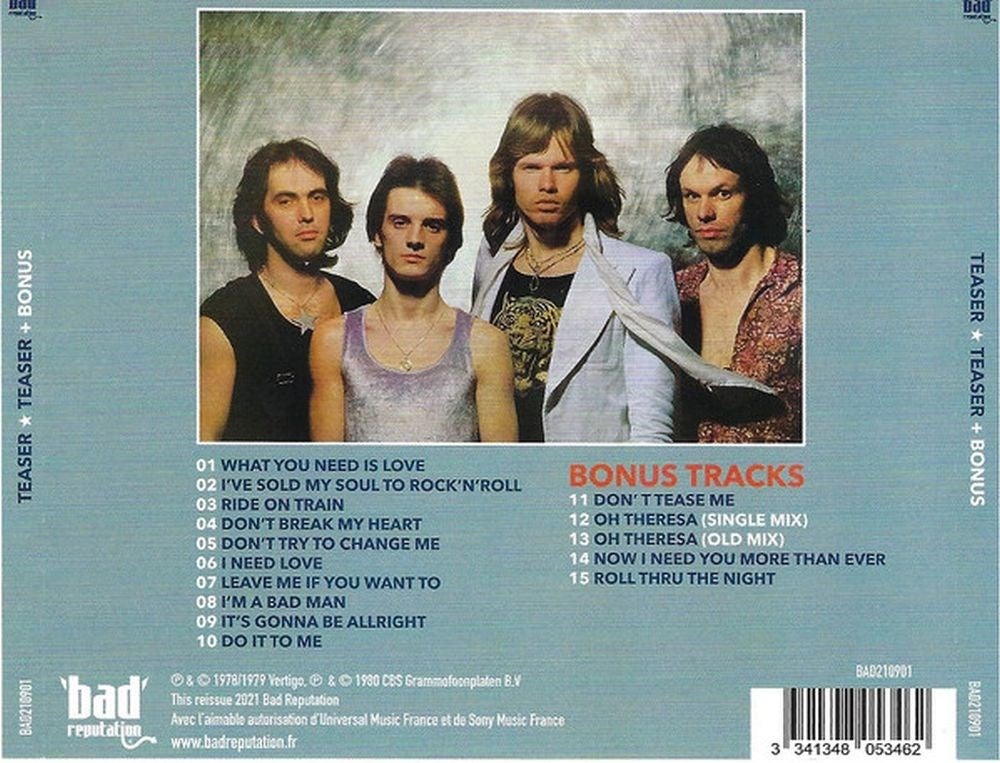 Teaser - Teaser (2021 remastered reissue with 5 bonus tracks) - CD - New