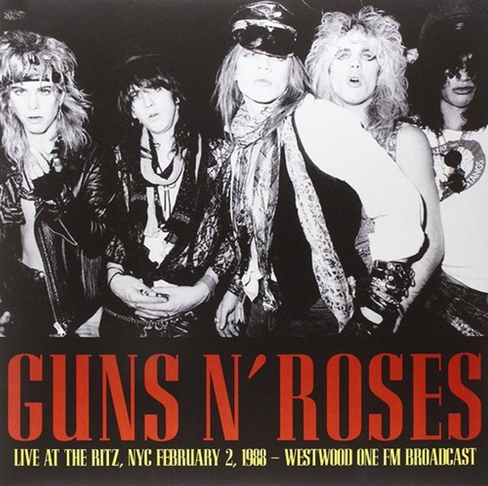 Guns N' Roses - Live At The Ritz, NYC February 2, 1988 - Westwood One FM Broadcast (Ltd. Ed. 500 copies) - Vinyl - New