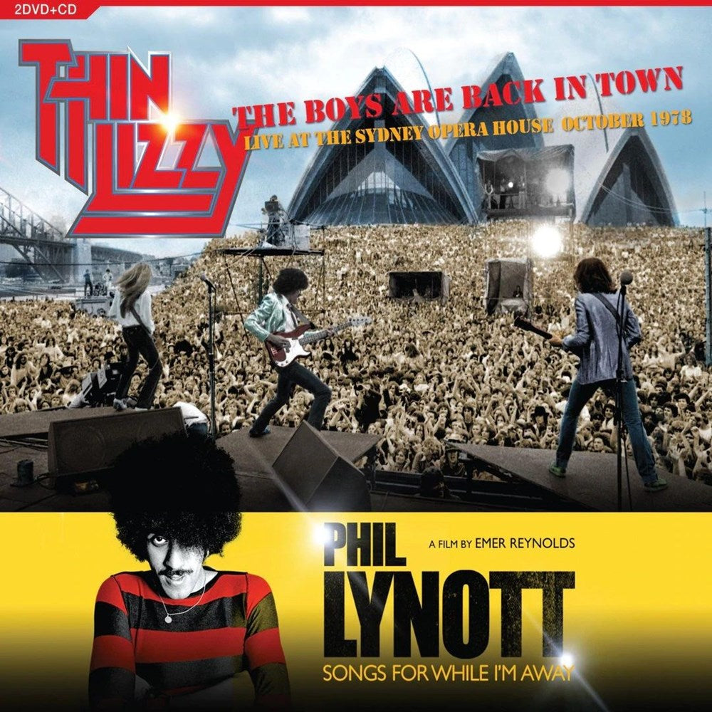 Thin Lizzy - Boys Are Back In Town, The: Live At The Sydney Opera House October 1978/Songs For While I'm Away (CD/2DVD) (R0) - CD - New