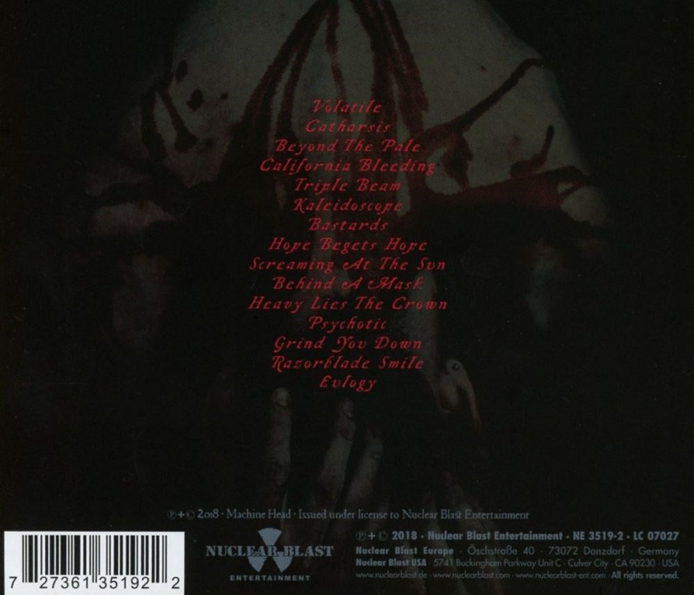 Machine Head - Catharsis - CD - New