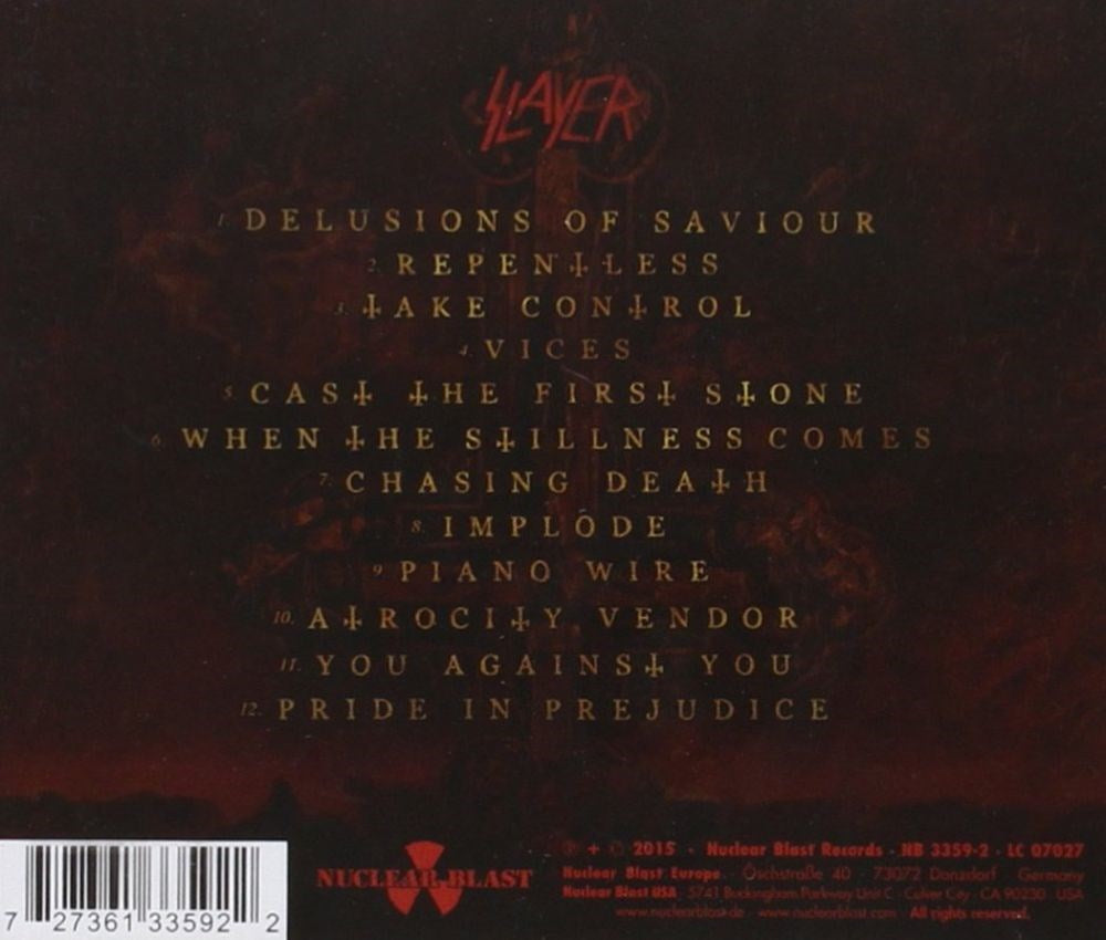 Slayer - Repentless - CD - New