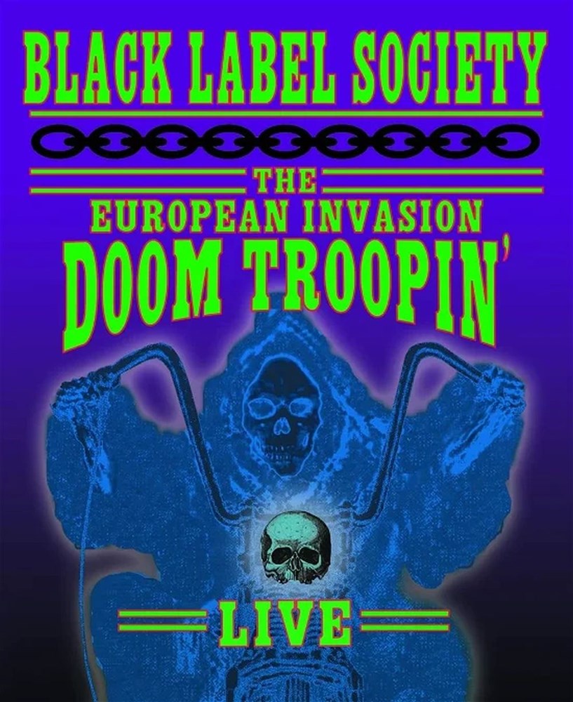 Black Label Society - European Invasion, The: Doom Troopin' Live (Deluxe Ed. digipak) (RA/B/C) - Blu-Ray - Music