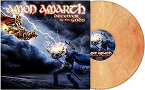 Amon Amarth - Deceiver Of The Gods (2022 Beige Red Marbled vinyl reissue w. poster) - Vinyl - New