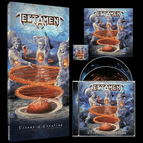 Testament - Titans Of Creation (Ltd. Ed. 2022 CD/Blu-Ray Longbox reissue with sticker & button - 6500 copies) - CD - New