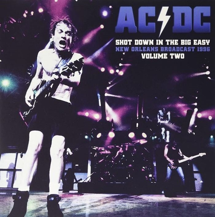 ACDC - Shot Down In The Big Easy: New Orleans Broadcast 1996 - Volume Two (Ltd. Ed. 2LP Clear vinyl gatefold) - Vinyl - New
